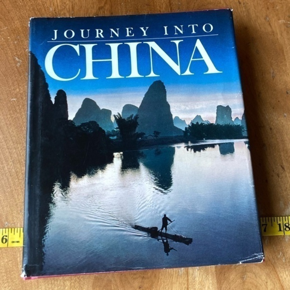 National Geographic China photo book coffee table book with paper dust jacket